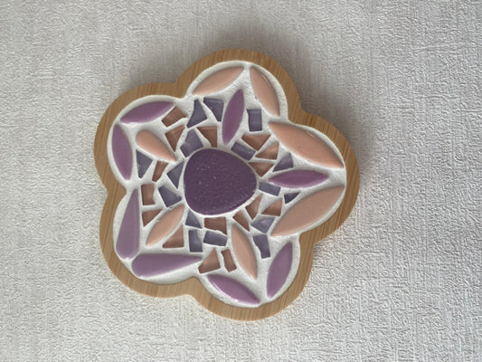 Mosaic Set of 2 Flowers