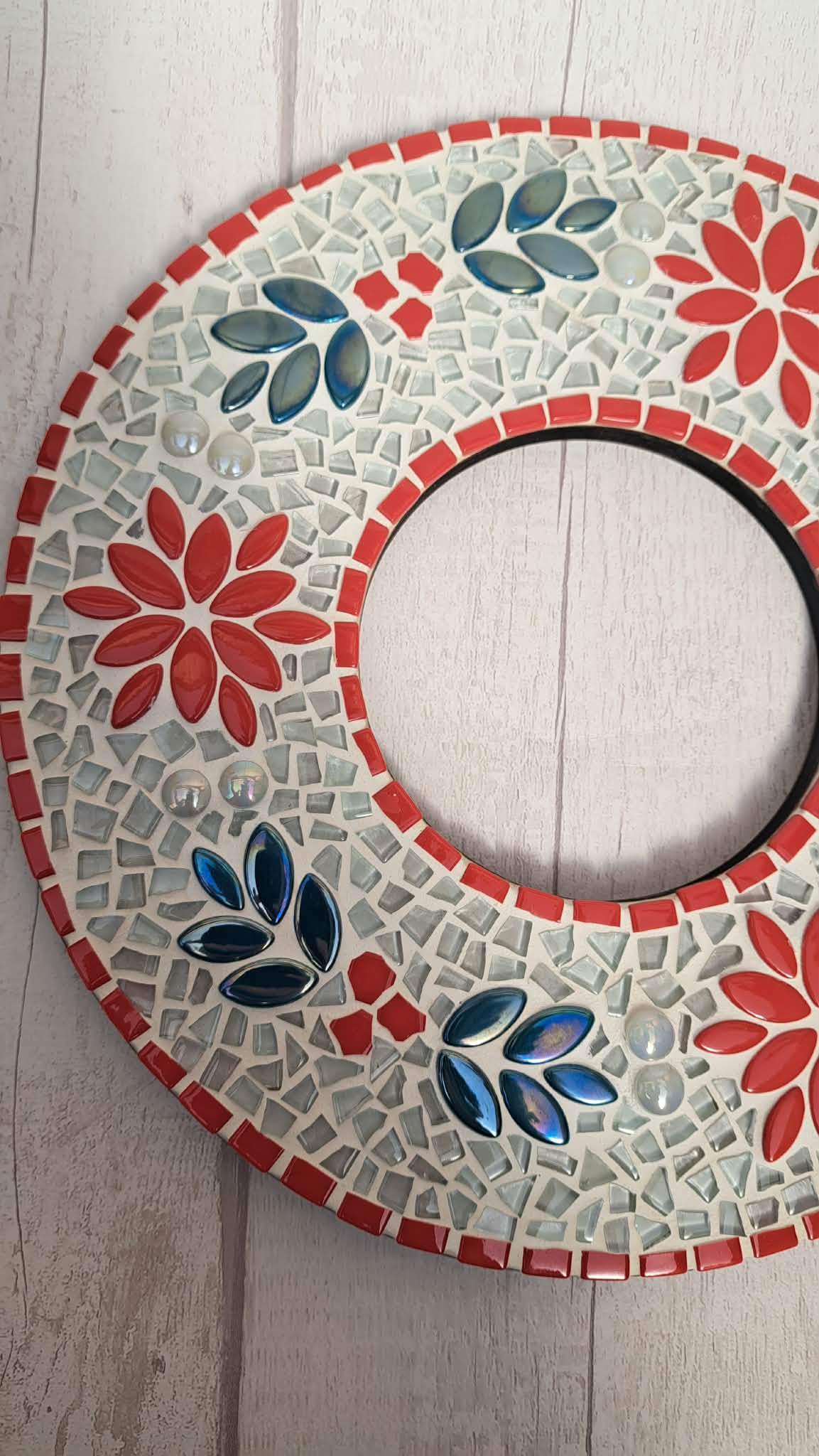 Mosaic Christmas Wreath