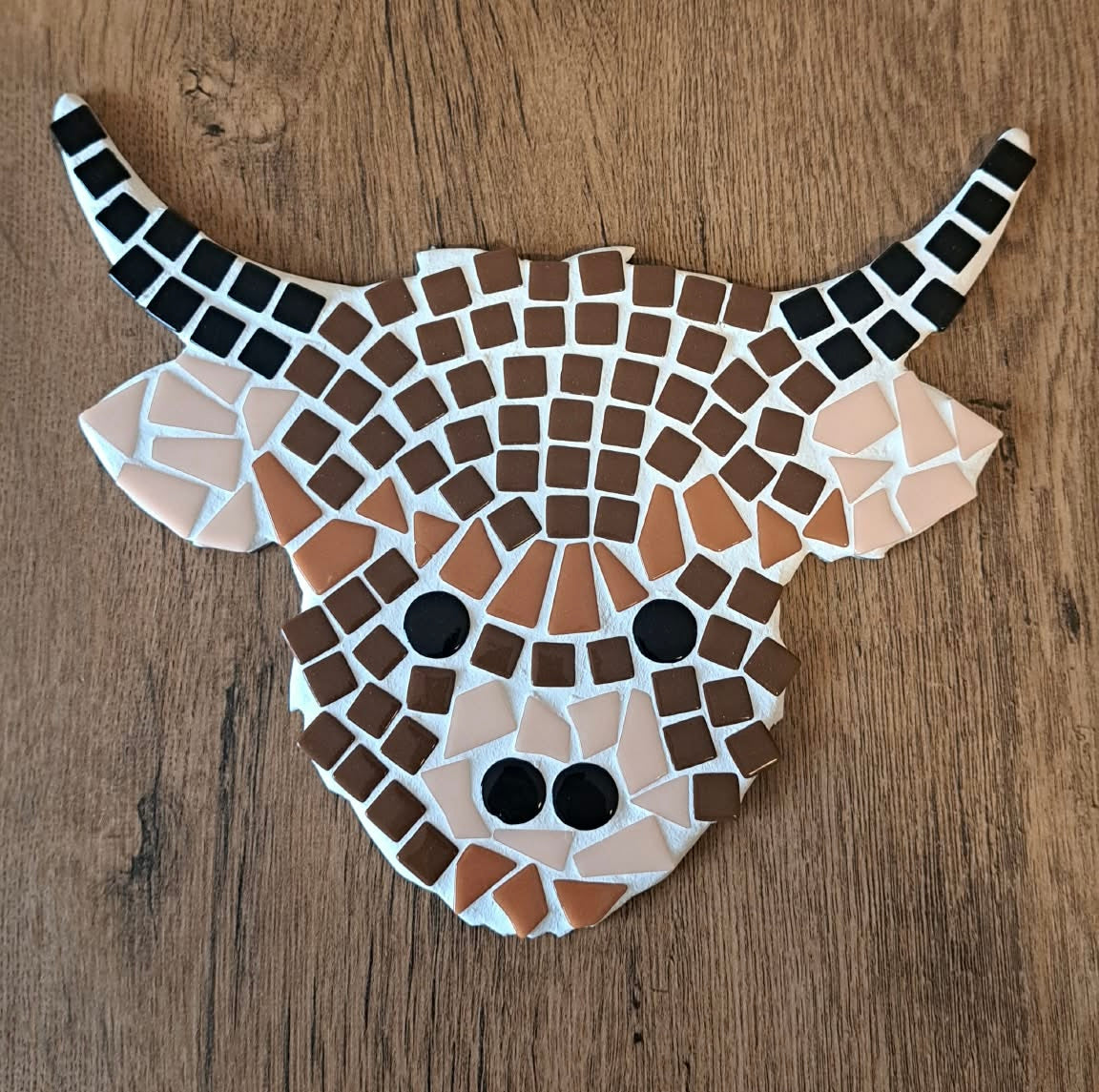 Highland Cow Mosaic Kit