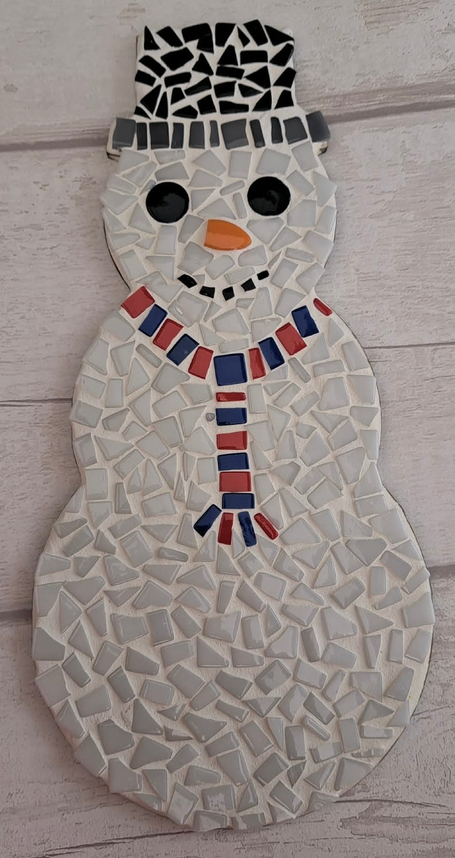 Mosaic Christmas Snowman