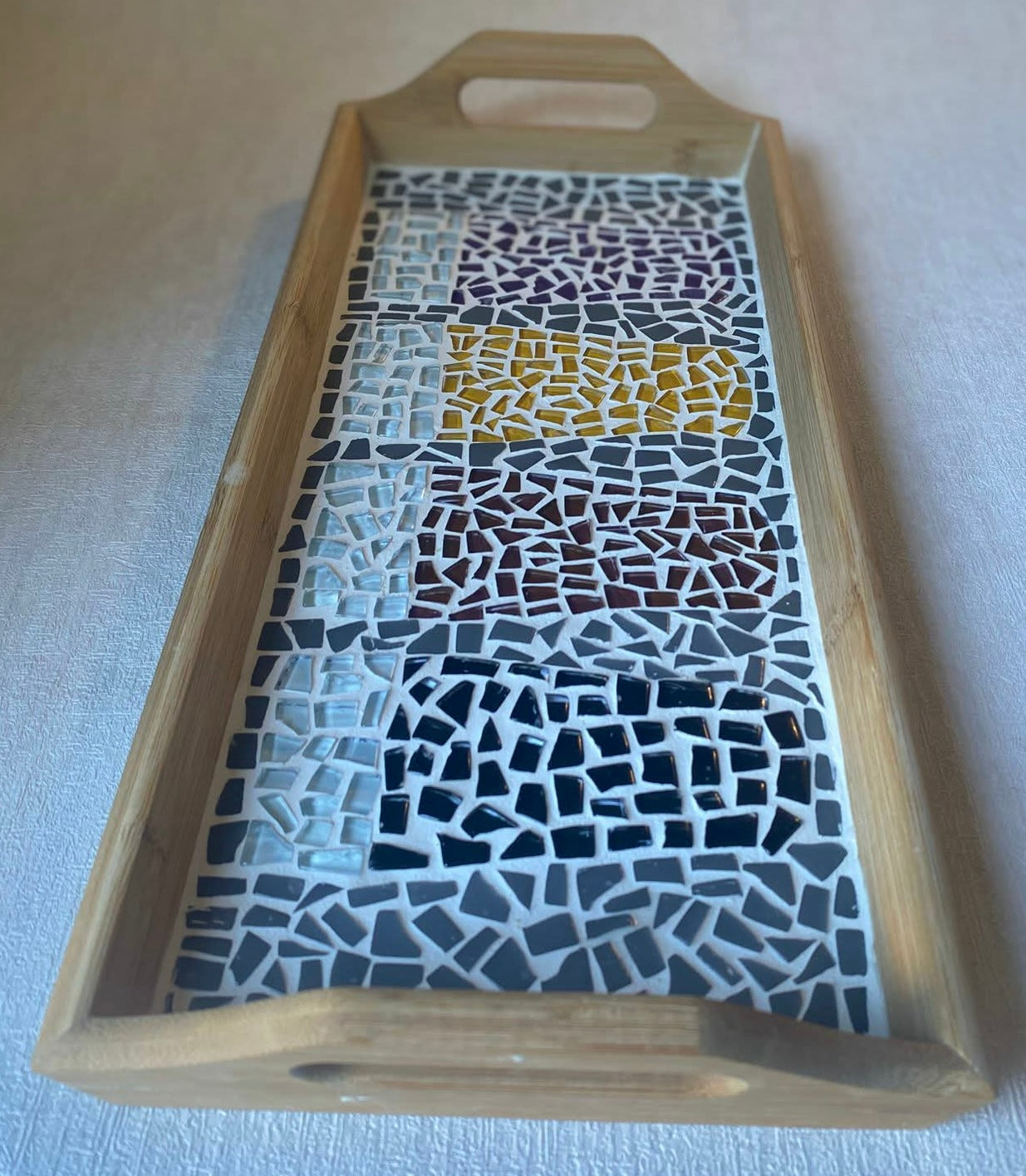 Mosaic Beer Glass Tray