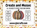 Small Pumpkin Mosaic Kit