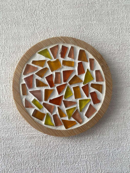 Mosaic Small Circle Candle Holders