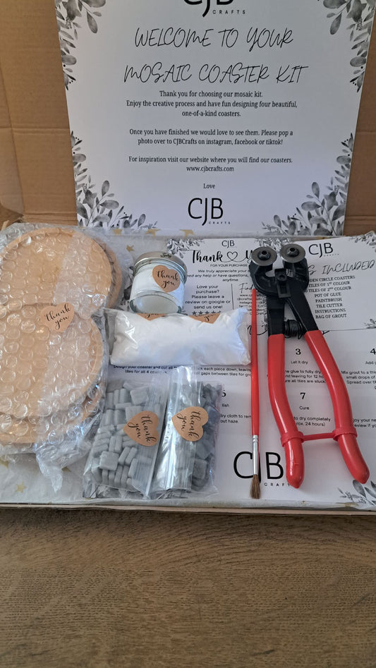 Mosaic DIY Starter Coaster Kit