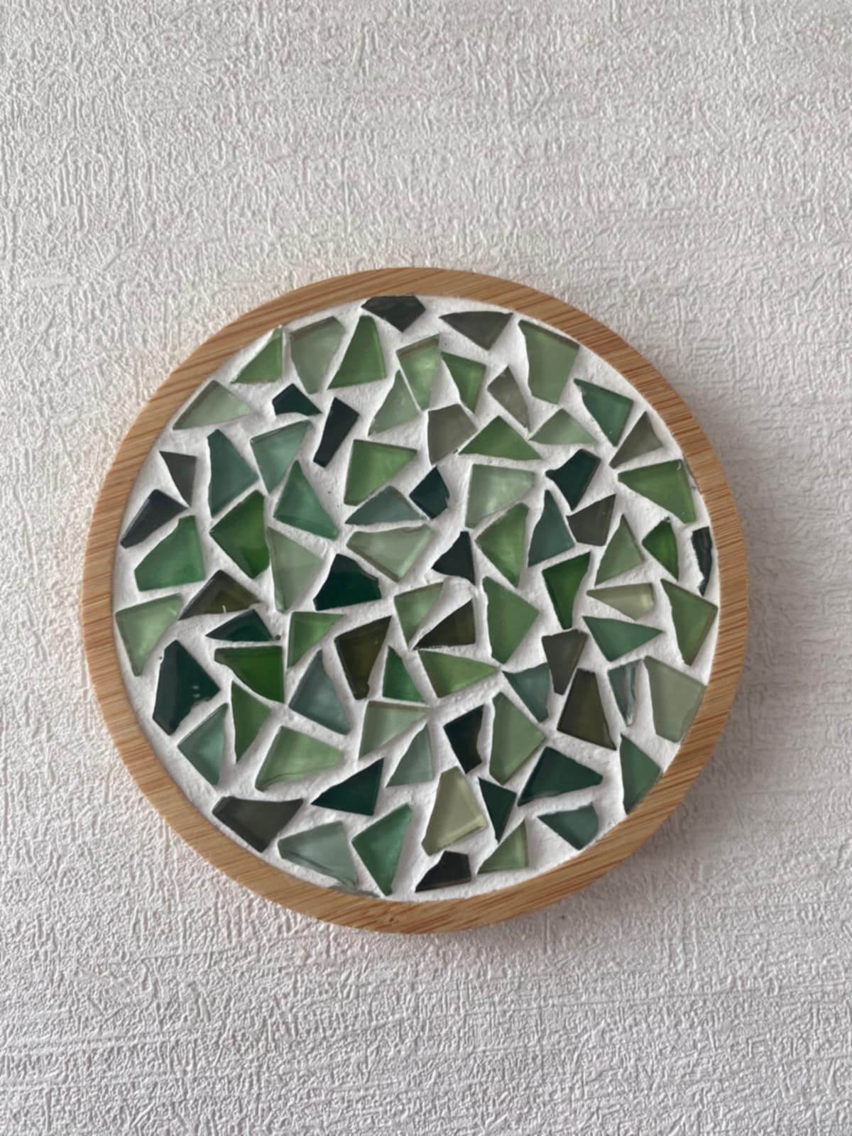 Mosaic Circle Coaster