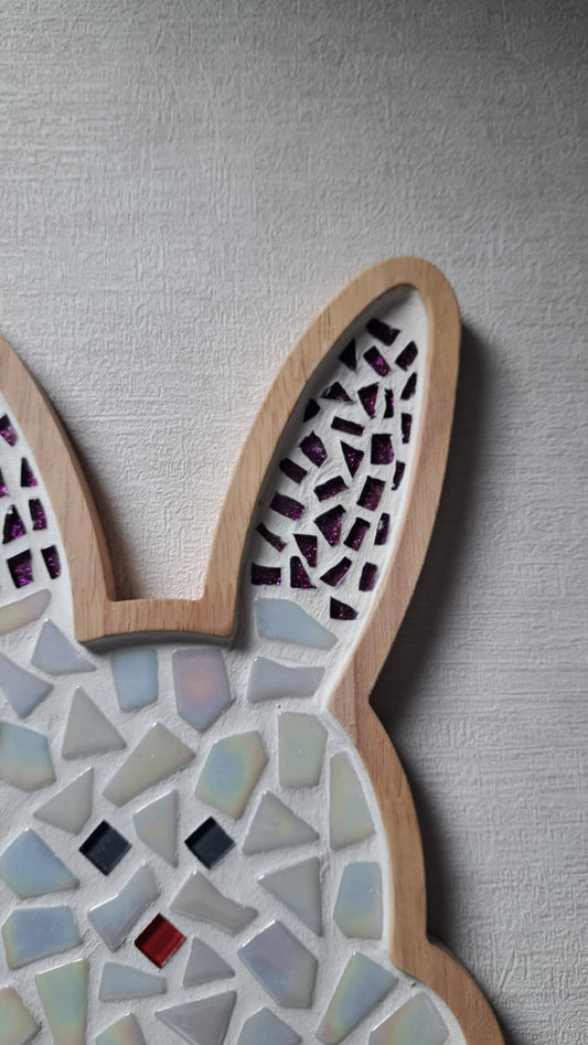 Mosaic Sparkling Easter Bunny