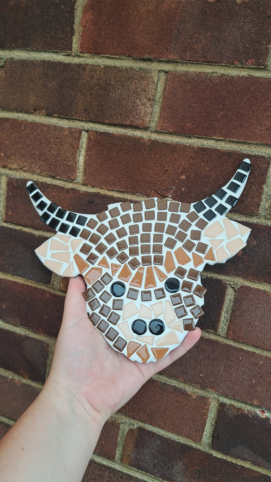 Highland Cow Mosaic Kit