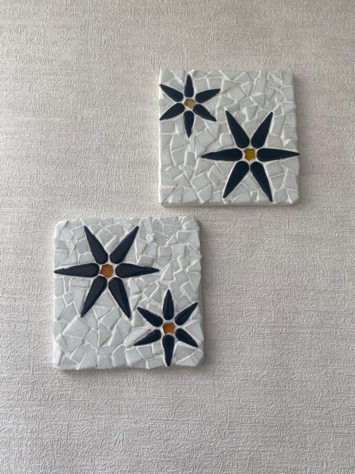 Square Flower Coasters