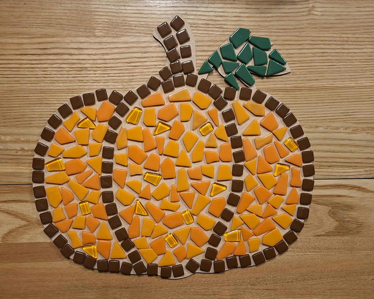 Large Pumpkin Mosaic Kit