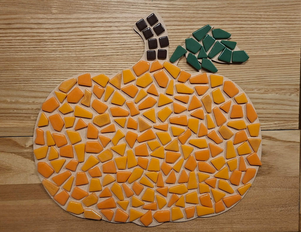 Large Pumpkin Mosaic Kit