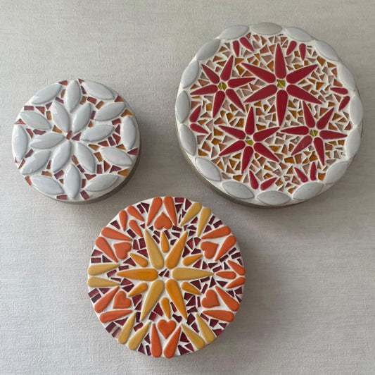 Mosaic Set of 3 tables