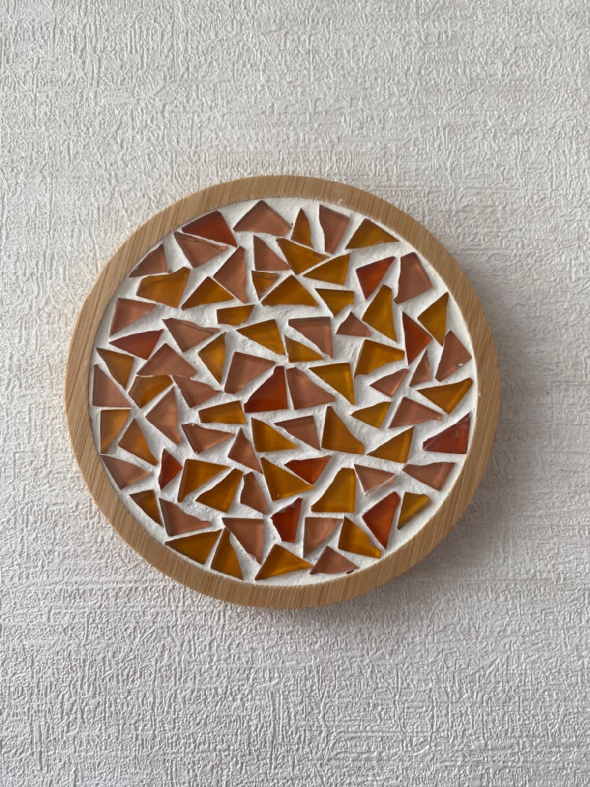 Mosaic Circle Coaster