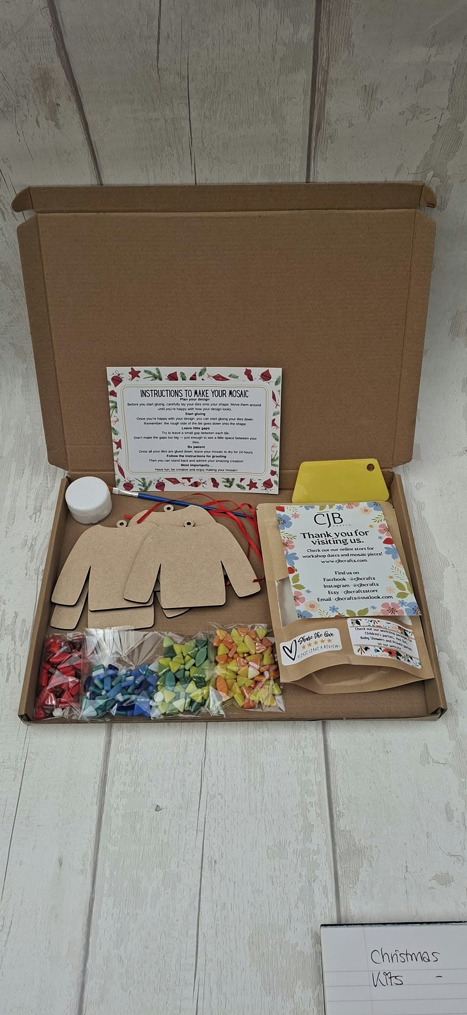 Jumper Tree Decoration Mosaic Kit