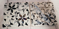 2 Square Flower Coasters
