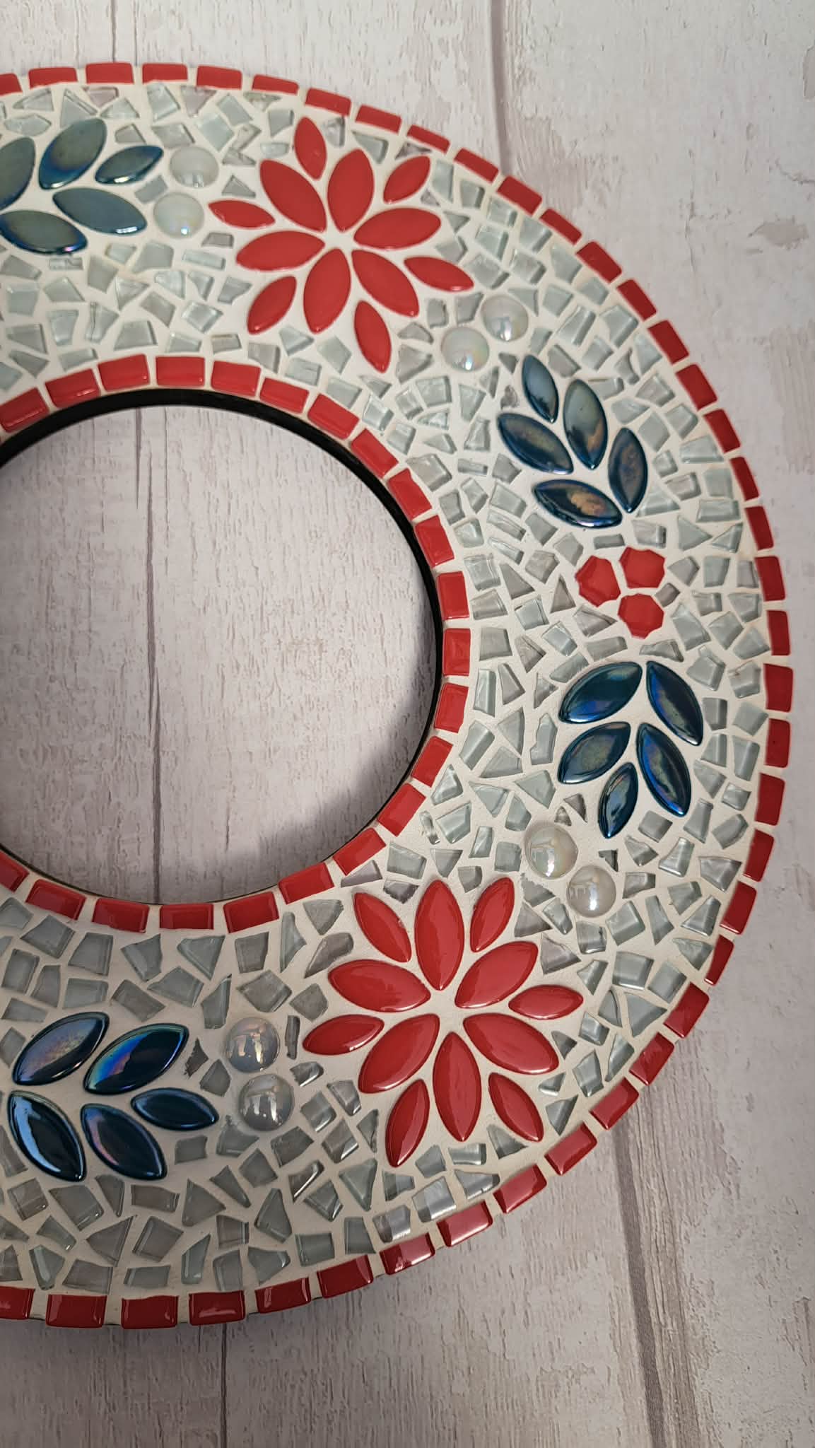 Mosaic Christmas Wreath