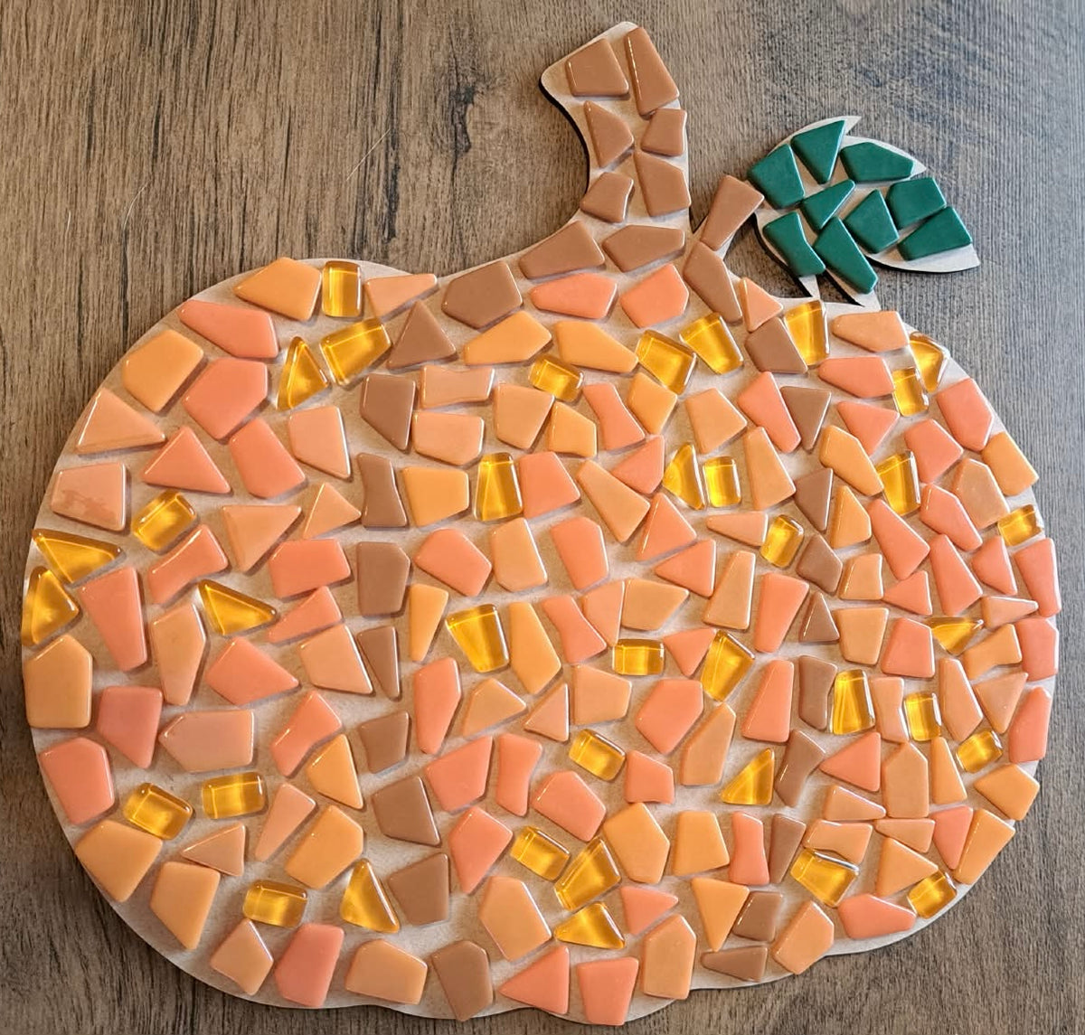 Large Pumpkin Mosaic Kit