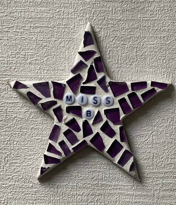 Mosaic Personalised Teacher Heart