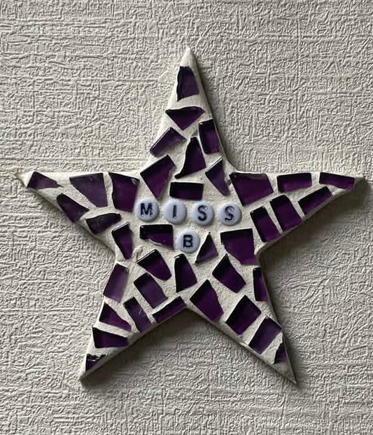 Mosaic Personalised Teacher Heart