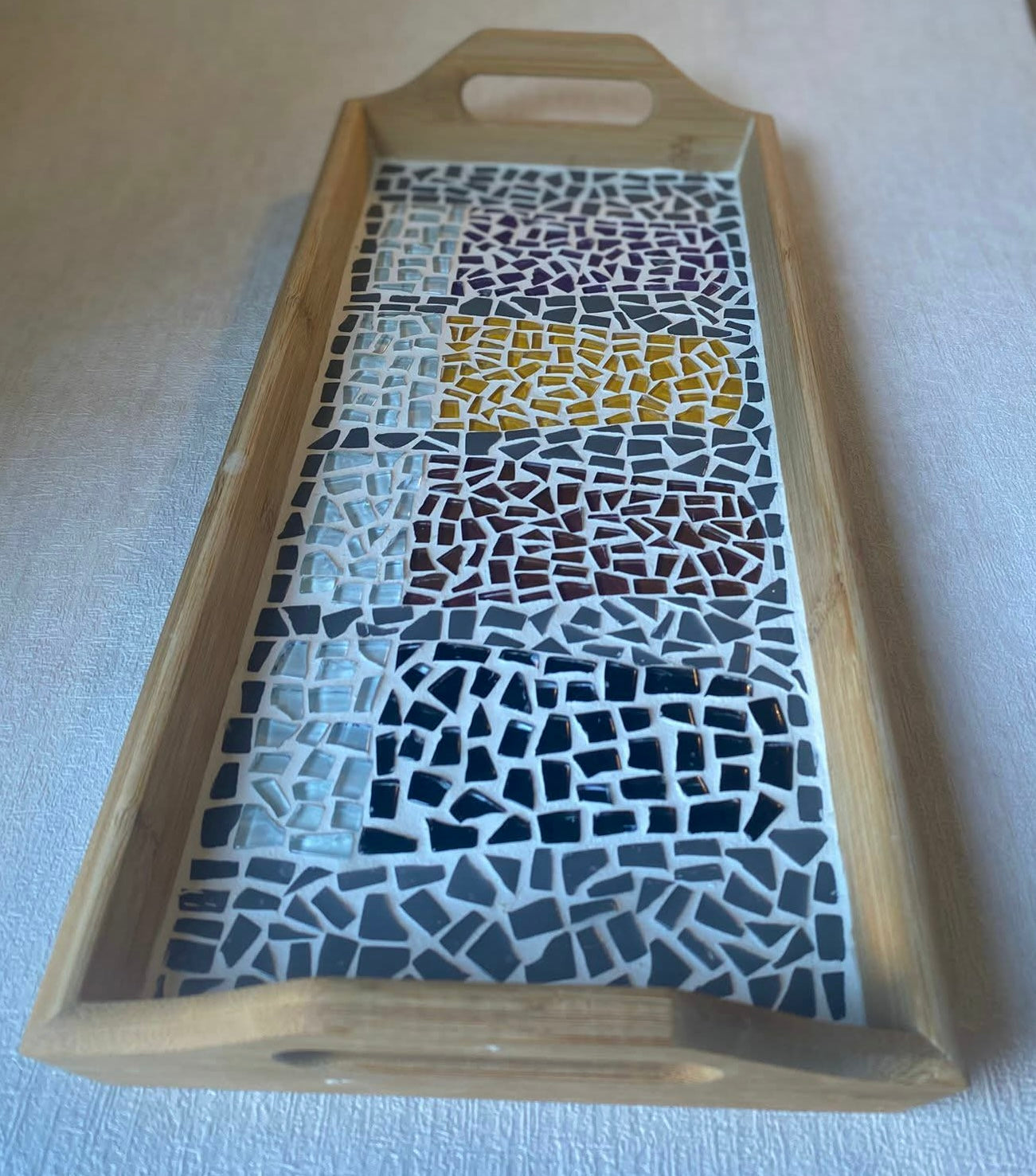 Mosaic Beer Glass Tray