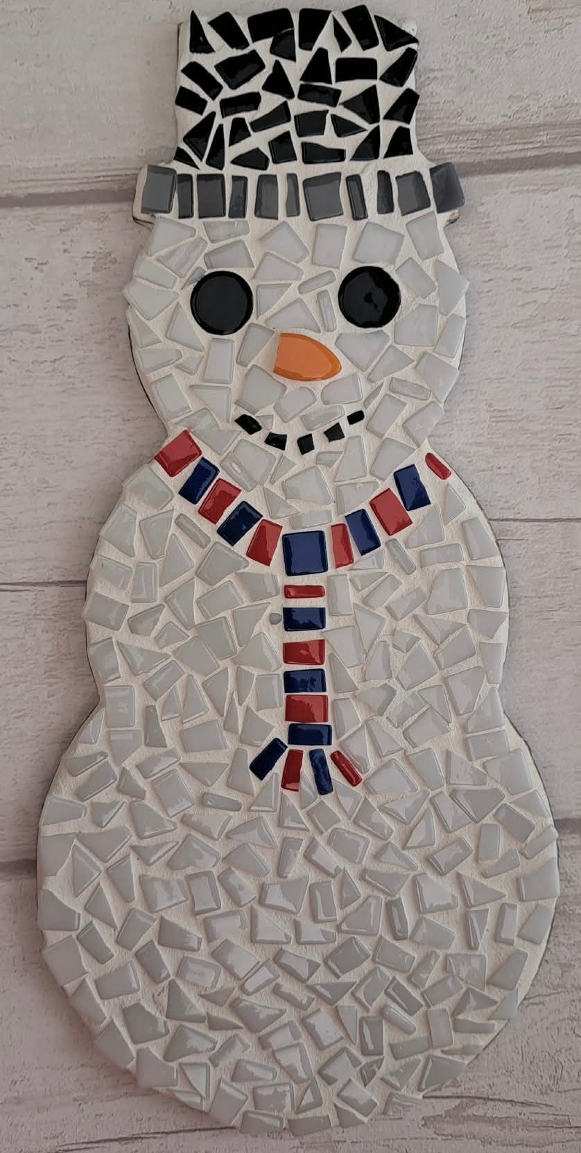Mosaic Christmas Snowman
