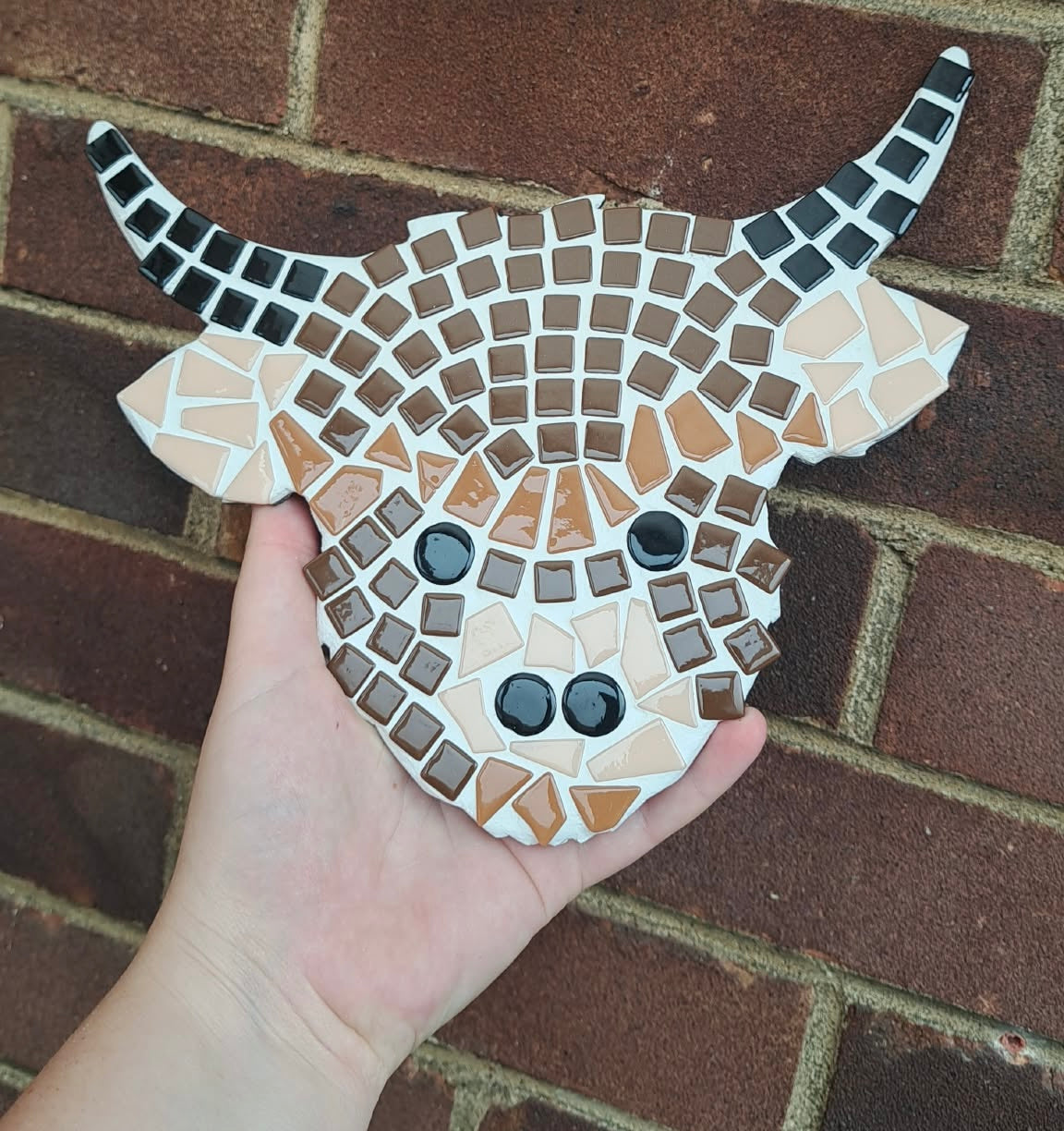Highland Cow Mosaic Kit