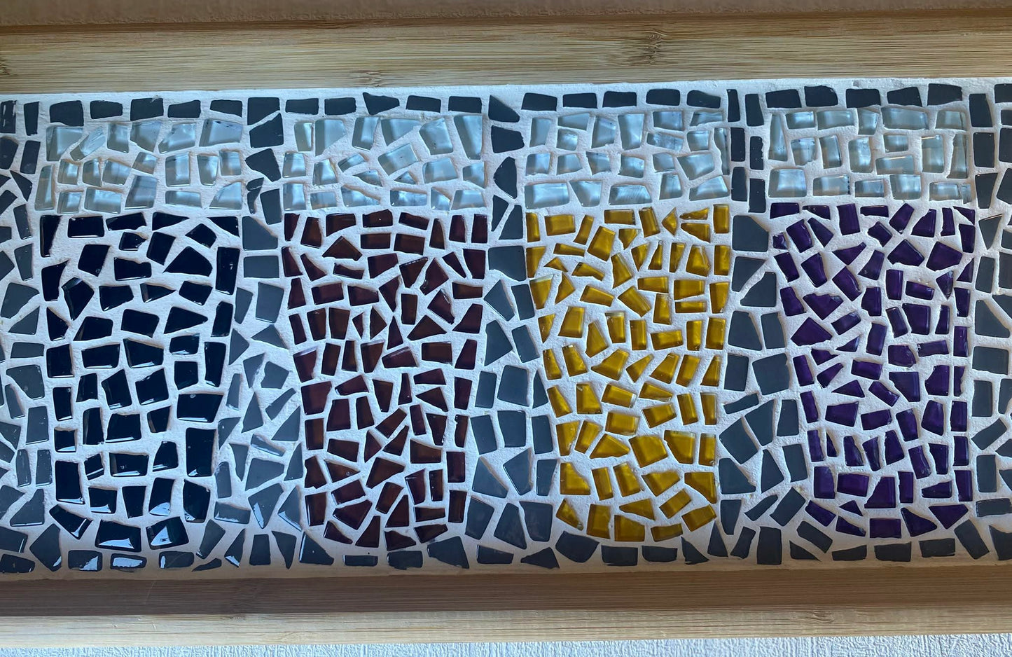 Mosaic Beer Glass Tray