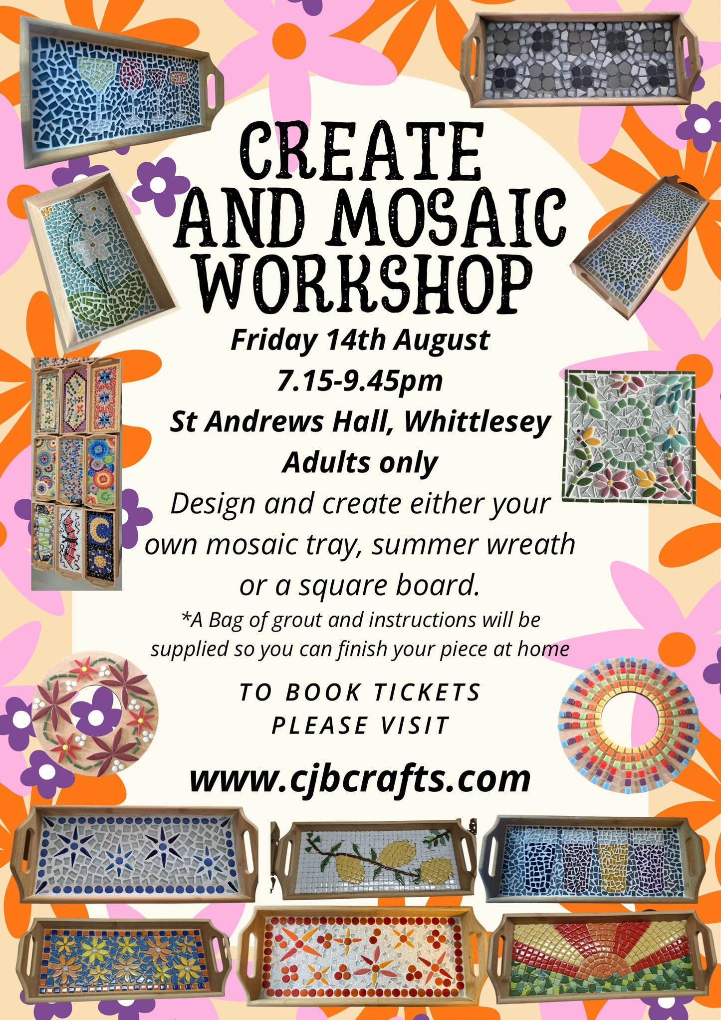 *St Andrews Hall Whittlesey Adults only Workshop*