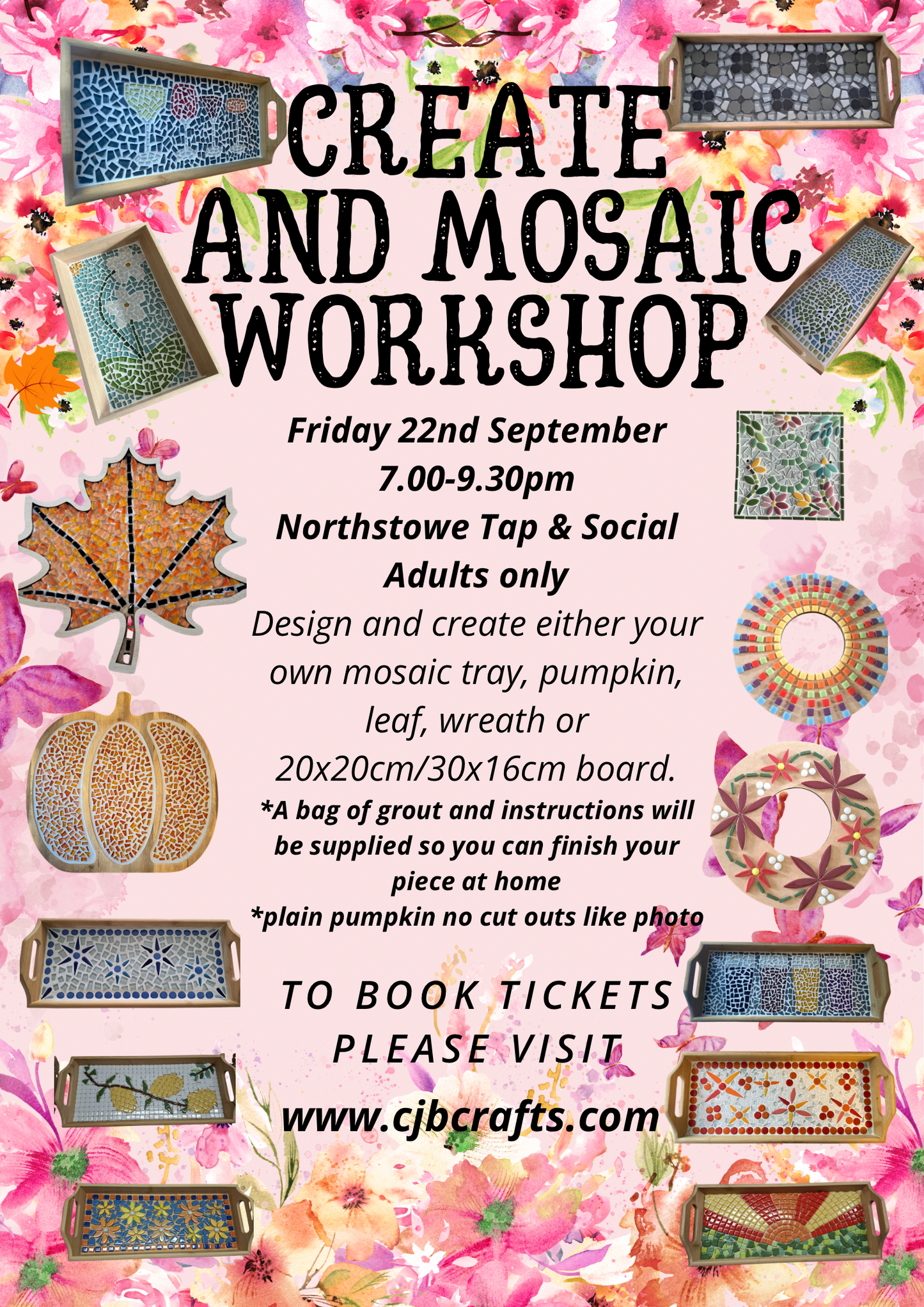 *Northstowe Tap and Social Adults only Workshop*