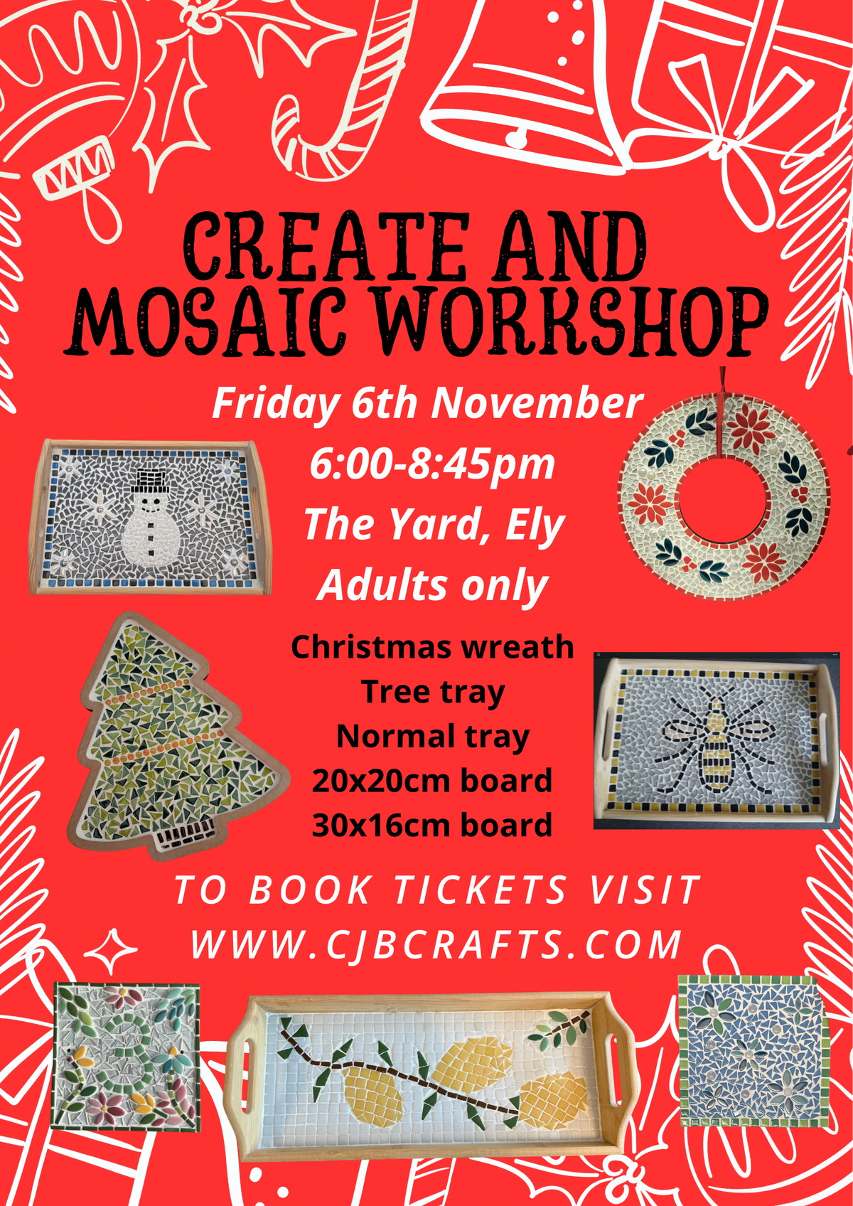 *The Yard, Ely Adults only Christmas Workshop*