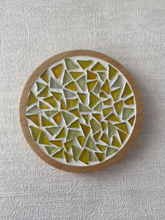 Mosaic Circle Coaster