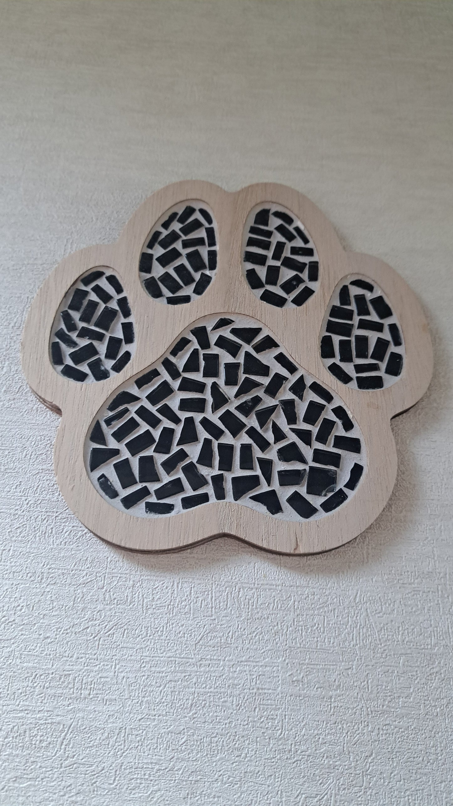 Mosaic pawprint