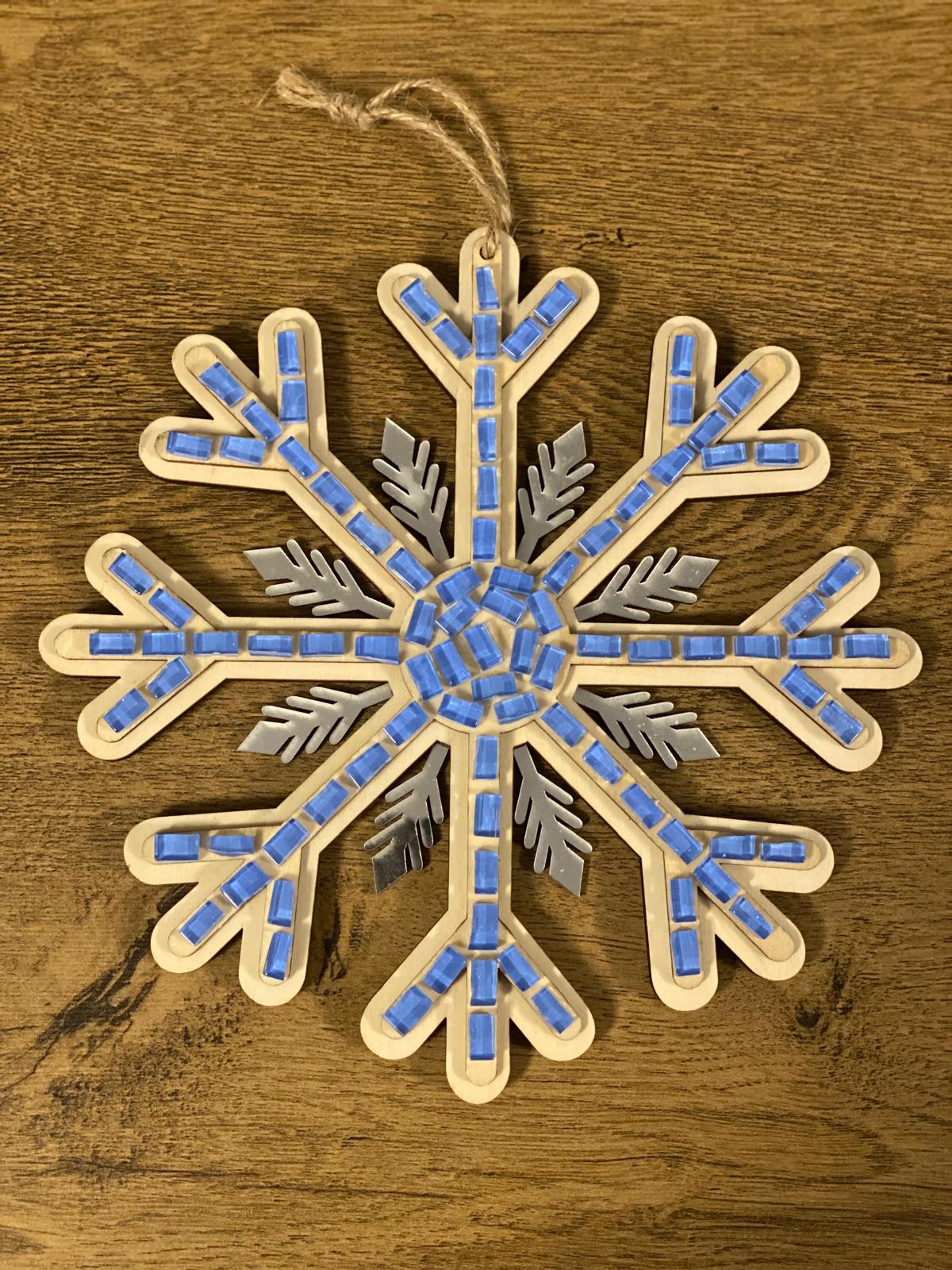 Blue Snowflake