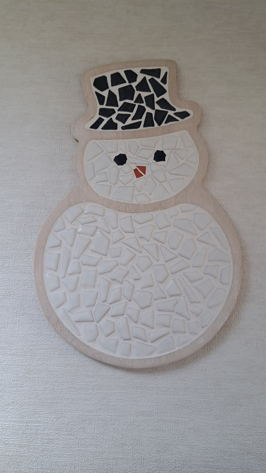 Mosaic Snowman