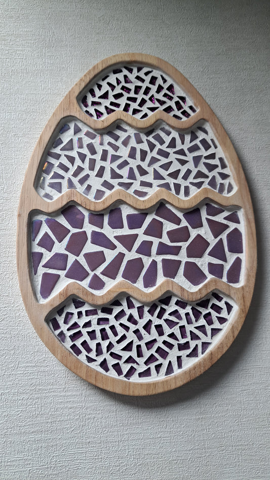 Handmade Easter Egg Mosaic
